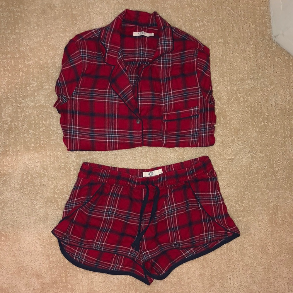 Holiday pajamas worn once